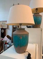 Lamp twee schitterende mooie vintage keramieken tafellampen., Ophalen of Verzenden