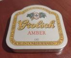 Grolsch Amber Viltjes in Doosje 9 Stuks. (A), Verzamelen, Biermerken, Ophalen of Verzenden, Nieuw, Viltje(s), Grolsch