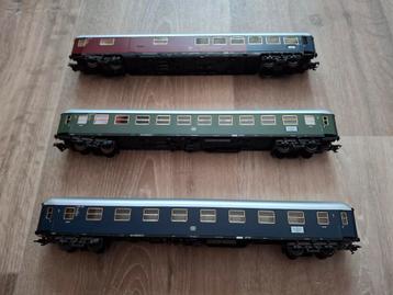 Marklïn HO D-rijtuigen uit set 29855 beschikbaar voor biedingen