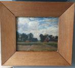 W. Roelofs uit 1867. Landschapje ....opknapper, Antiek en Kunst, Kunst | Schilderijen | Klassiek, Verzenden