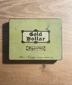 US Gold Dollar sigaretten tin, Verzamelen, Militaria | Tweede Wereldoorlog, Amerika, Ophalen of Verzenden, Landmacht