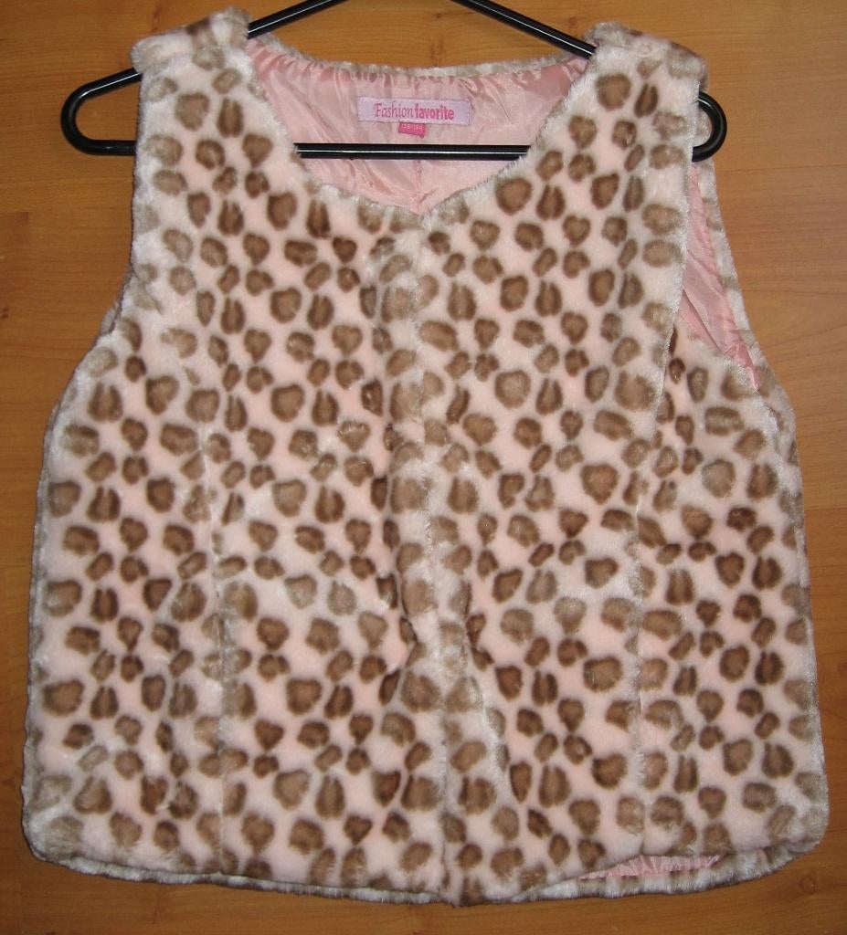 Bont vestje/ bodywarmer NIEUW 158/164., Meisje, Trui of Vest, Nieuw, Ophalen of Verzenden
