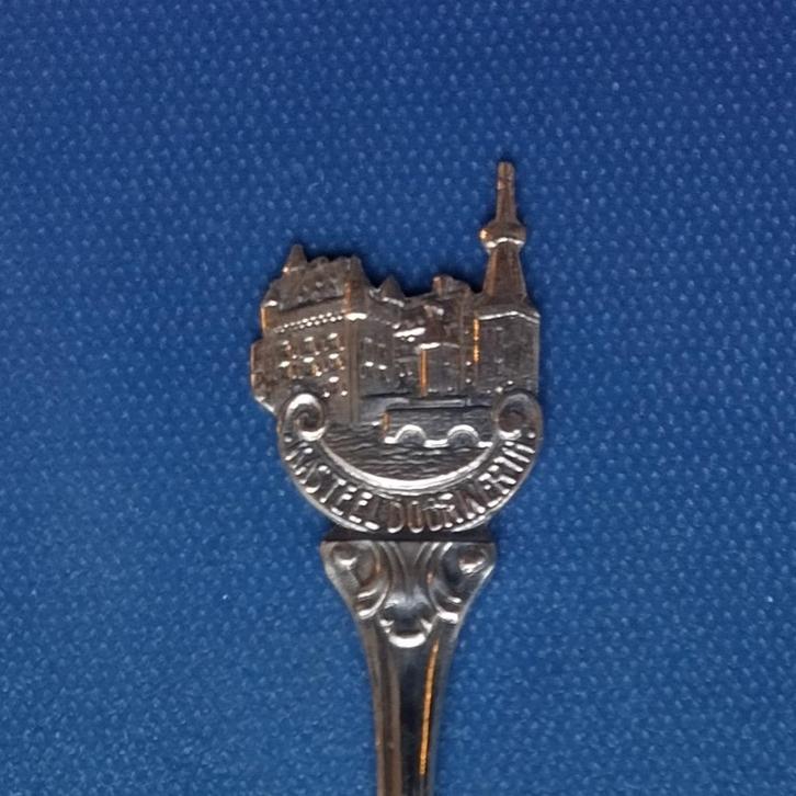 verzilverd lepeltje Kasteel Doorwerth (AH 90), Antiek en Kunst, Antiek | Bestek, Ophalen of Verzenden