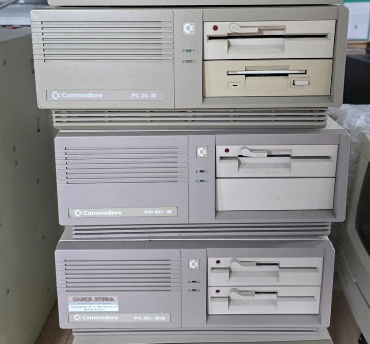 3 Commodore PC-20, Computers en Software, Vintage Computers, Ophalen