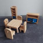Houten meubeltjes, Verzamelen, Poppenhuizen en Toebehoren, Ophalen of Verzenden, Zo goed als nieuw, Poppenhuis