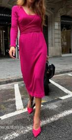 Stijlvolle jurk van Oekraïens merk - Nieuw! Maat S, Nieuw, Ophalen of Verzenden, Knielengte, Roze