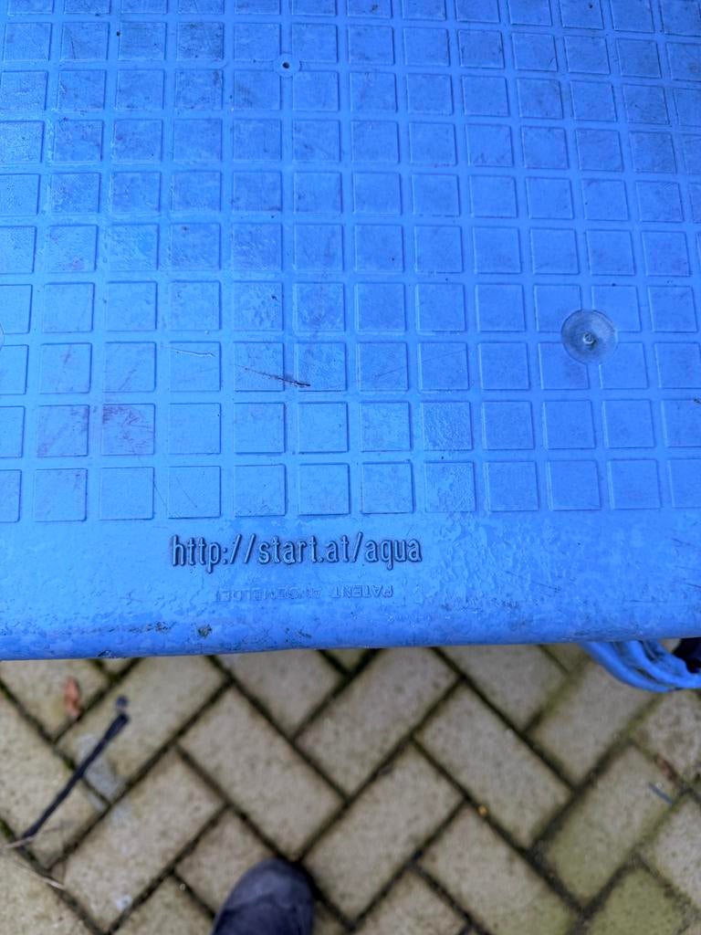 Drijvende steiger - 30 blokken, Ophalen, Gebruikt