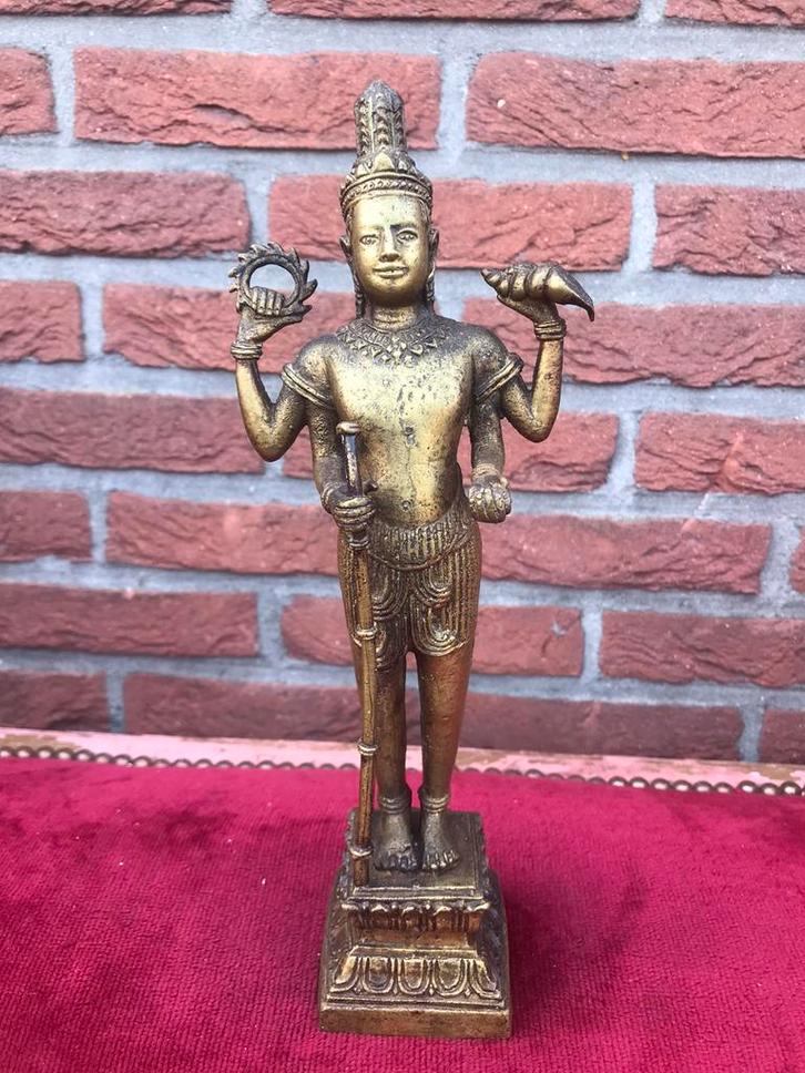 bronzen Avalokiteshvara, India/ Nepal, Antiek en Kunst, Kunst | Niet-Westerse kunst, Ophalen of Verzenden