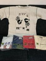 Partij badstof shirts 100% katoen, 116-176 diverse kleuren., Kleding | Heren, T-shirts, Ophalen, Zo goed als nieuw, Overige maten