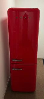 Smeg Koelvriescombinatie - Retro Rood, Ophalen, 200 liter of meer, 60 cm of meer, 160 cm of meer