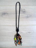 Ketting met verschillende gekleurde glazen kralen, Ophalen of Verzenden, Zo goed als nieuw, Overige materialen