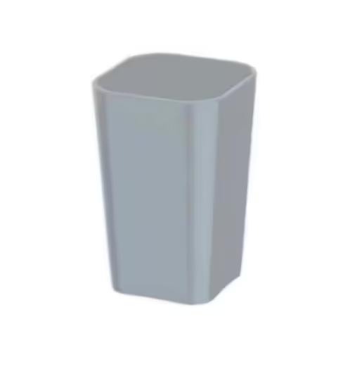 NIEUW! Wenko grijze tandenborstelhouder 7cm €4,99, Ophalen of Verzenden, Nieuw, Grijs