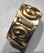 Pandora Knotted hearts clip bedel goud – Beschadigd, Sieraden, Tassen en Uiterlijk, Bedels, Gebruikt, Pandora, Ophalen of Verzenden