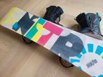 Snowboard Nitro + Snowboardschoenen Burton, Ophalen, Gebruikt, Board