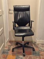 Wilkhahn modus 274 /71 bureaustoel leer hoge rugleuning, Ophalen, Gebruikt, Zwart, Bureaustoel