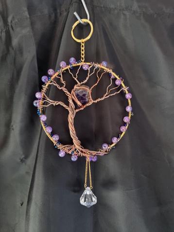 Amathist - suncatcher - levensboom beschikbaar voor biedingen