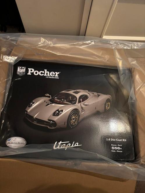 Pocher Pagani Utopia 1:8, Hobby en Vrije tijd, Modelauto's | 1:5 tot 1:12, Nieuw, Auto, 1:5 t/m 1:8, Ophalen of Verzenden