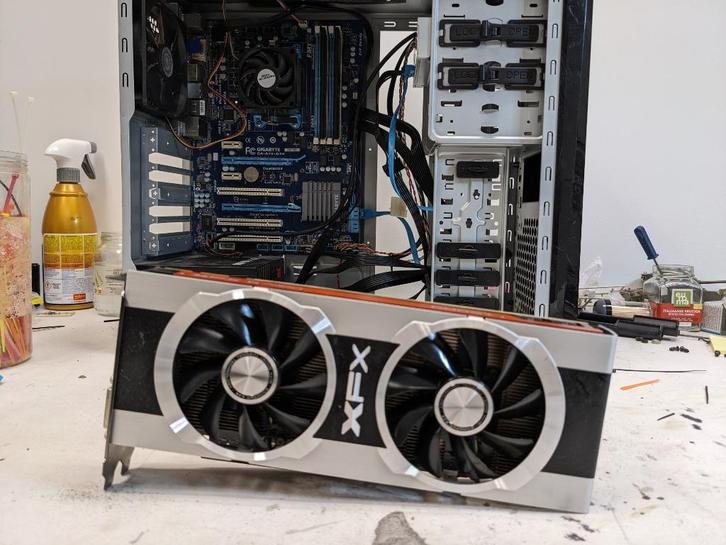 1080p GAMING GPU, Computers en Software, Videokaarten, Zo goed als nieuw, AMD, PCI-Express 3.0, GDDR5, HDMI, VGA, Ophalen of Verzenden