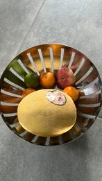 ZACK rvs fruitschaal, Huis en Inrichting, Ophalen of Verzenden, Zo goed als nieuw, Rond, Overige materialen