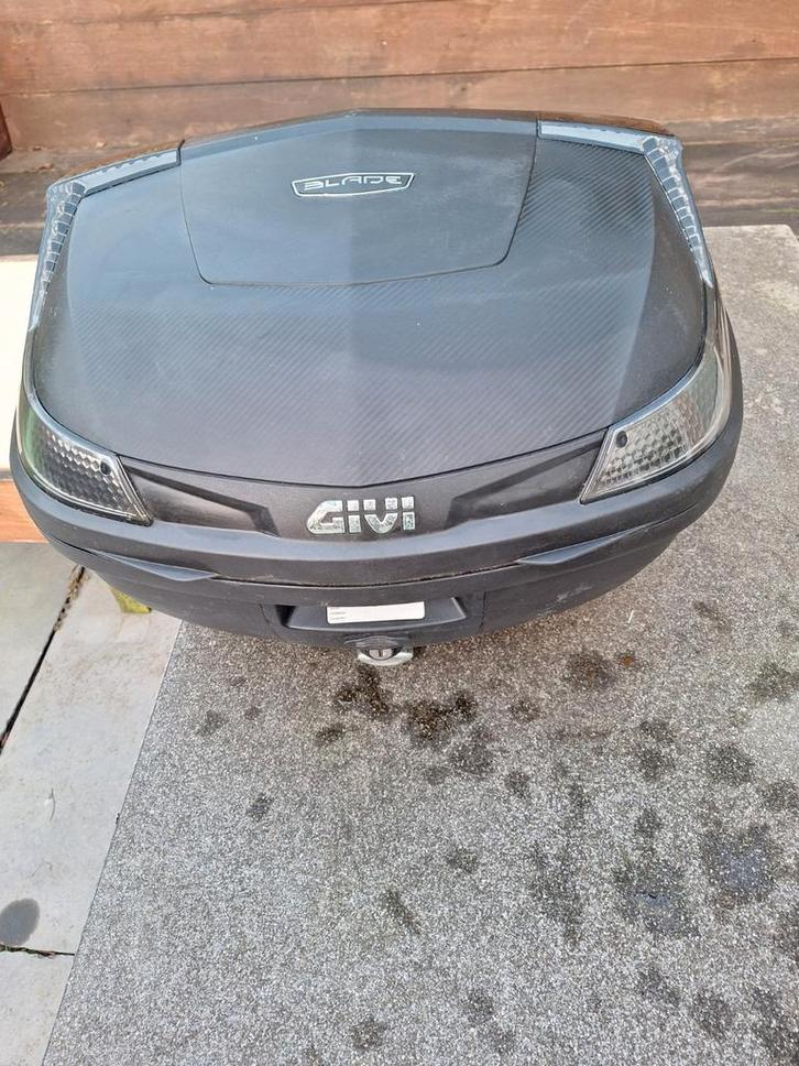 Givi Topkoffer Monolock - Zeer Goede Staat, Motoren, Accessoires | Koffers en Tassen, Gebruikt, Ophalen of Verzenden