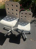 2 bureaustoelen, Huis en Inrichting, Bureaustoelen, Gaming bureaustoel, Balstoel, Wit, Ophalen of Verzenden