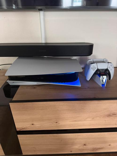 Playstation 5 Disc editie 825GB, Spelcomputers en Games, Spelcomputers | Sony PlayStation 5, Zo goed als nieuw, Ophalen of Verzenden