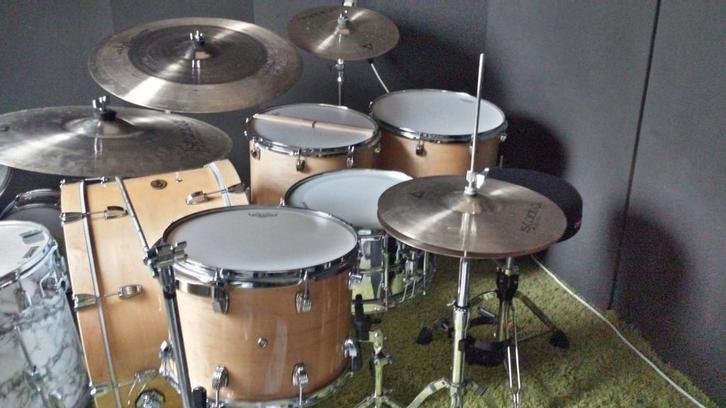 Ludwig Continental - Natural Maple, Muziek en Instrumenten, Drumstellen en Slagwerk, Zo goed als nieuw, Ludwig, Ophalen