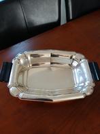 Art Deco Prachtige grote verzilverde Wellner schaal.€ 49,00, Antiek en Kunst, Ophalen of Verzenden