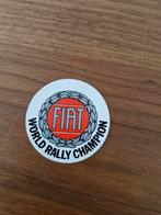049 Fiat World Rally Champion Sticker, Auto diversen, Autostickers, Ophalen of Verzenden