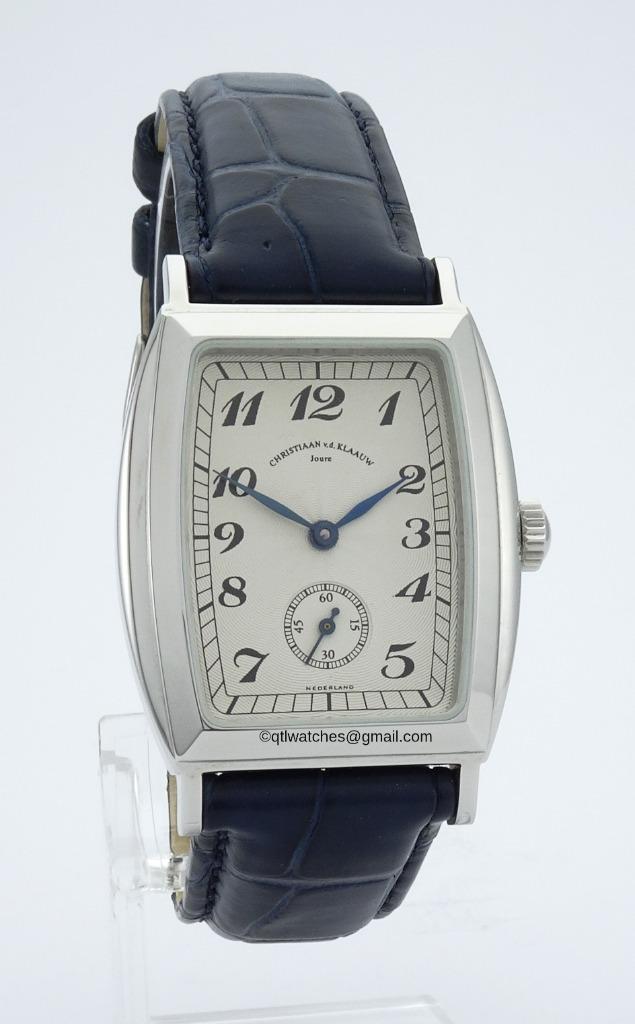 Christiaan v.d. Klaauw 1999 Vesta 1 Uniseks Mint conditie, Sieraden, Tassen en Uiterlijk, Horloges | Dames, Polshorloge, Overige merken