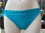 TWINSET Tanga Fiocchi bikini broekje maat S turquoise, Verzenden, Nieuw, Blauw, Bikini