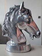 Aluminium Paardenhoofd - 22,5 cm Hoog, Ophalen of Verzenden