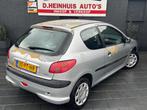 Peugeot 206 35.845KM N.A.P|TECHNISCH NIEUW|1EIGENAAR, Auto's, Voorwielaandrijving, 31 €/maand, 4 cilinders, 60 pk