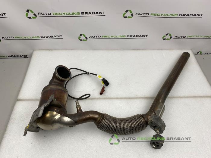 Katalysator van een Volkswagen Polo, Auto-onderdelen, Uitlaatsystemen, Gebruikt, 3 maanden garantie, Ophalen of Verzenden