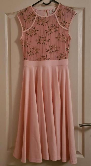 Bodyflirt boutique jurk roze maat 32/34 nieuw! beschikbaar voor biedingen