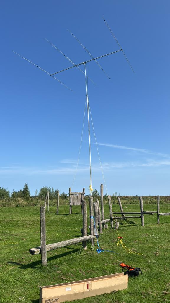 Sirio SY27-4 4 elements yagi NIEUWSTAAT!, Telecommunicatie, Antennes en Masten, Zo goed als nieuw, Antenne, Ophalen