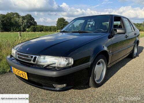 Saab 9000 2.3 CS Turbo Aero 1993 zwart nw apk, Auto's, Saab, Bedrijf, Te koop, Saab 9000, ABS, Airconditioning, Centrale vergrendeling
