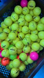 50 Stuks Gele TaylorMade Distance Golfballen AAAA, Ophalen of Verzenden, Zo goed als nieuw, Bal(len)