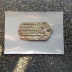 Bodemvondst 8th Air force dog tag, Wo2, Verzamelen, Militaria | Tweede Wereldoorlog, Ophalen of Verzenden