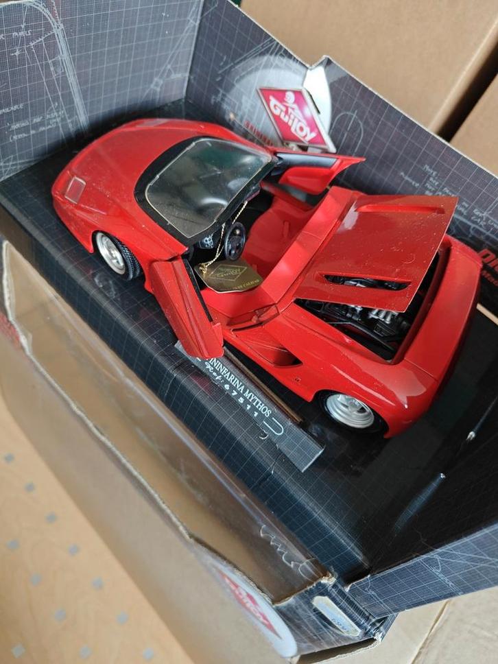 Pininfarina Mythos 1:18 Guiloy - Zeldzaam!, Hobby en Vrije tijd, Modelauto's | 1:18, Nieuw, Auto, Ophalen of Verzenden