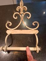 vintage wc rol houder, Ophalen of Verzenden, Gebruikt, Overige materialen, Minder dan 25 cm