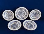 5x Kensington Ironstone England Blue Onion € 15 samen, Ophalen, Gebruikt, Aardewerk, Overige stijlen