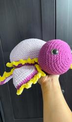 Gehaakte Jumbo Schildpad Knuffel - Handgemaakt, Ophalen of Verzenden, Nieuw, Overige typen