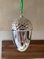 Grote zilveren glazen kerstbal van &k, Diversen, Kerst, Ophalen, Nieuw
