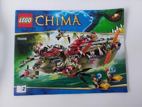 Lego Chima 70006 Cragger's Command Ship commandoschip, Kinderen en Baby's, Speelgoed | Duplo en Lego, Zo goed als nieuw, Lego