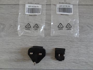 NIEUW! Blackberry UK en EU Adapter >Snelle Verzending!<  beschikbaar voor biedingen