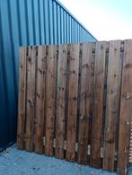 Donker bruin geimpregneerde grenen schuttingpanelen 21 plank, Tuin en Terras, Schuttingen, Ophalen, 1 tot 2 meter, Minder dan 3 meter