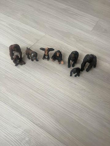 Schleich apen beschikbaar voor biedingen