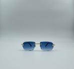 Cartier santos bril blauw, Sieraden, Tassen en Uiterlijk, Zonnebrillen en Brillen | Heren, Overige merken, Blauw, Nieuw, Ophalen of Verzenden