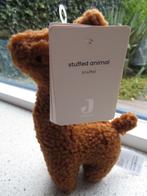 Lama alpaca merk Jollein Caramel fleece ca 20 cm hoog, Ophalen of Verzenden, Nieuw, Overige typen